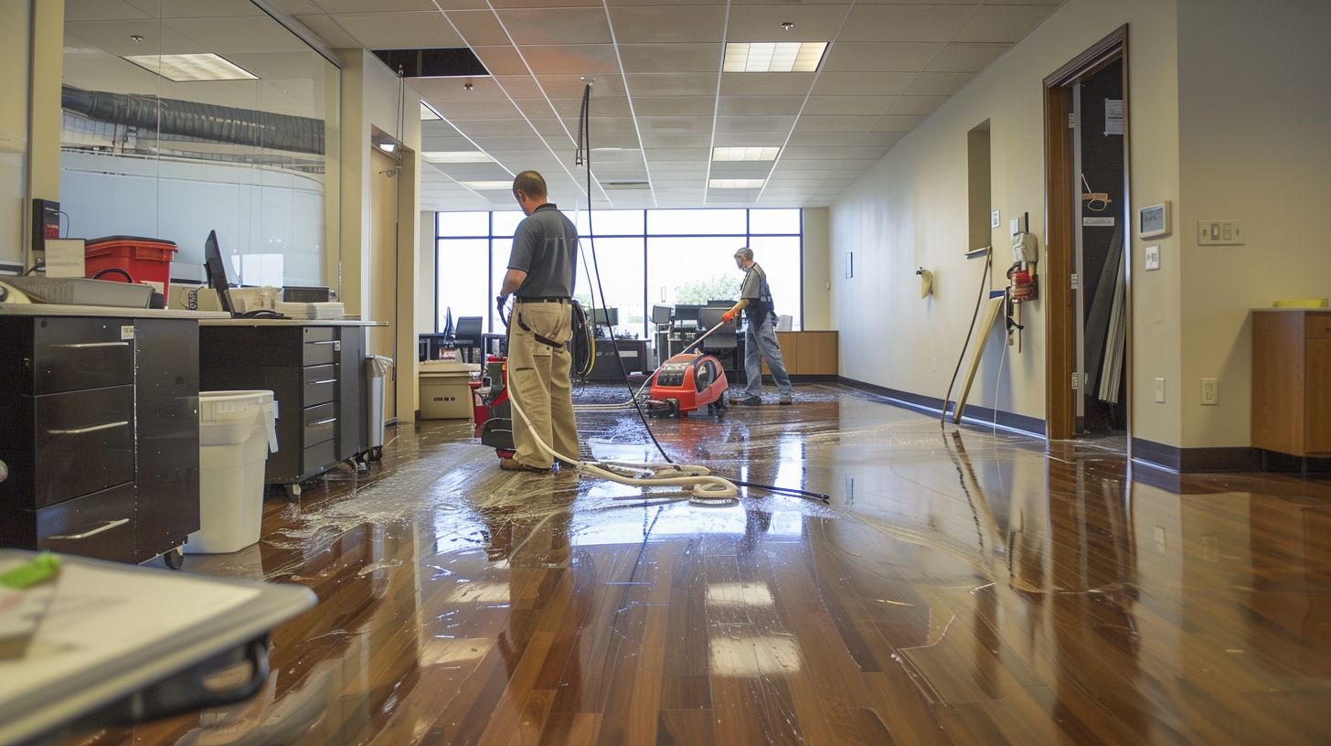 Common Problems and Solutions in Commercial Floor Cleaning