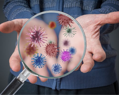 Disinfecting Your Home After an Illness | Columbia SC | WCC 1 Brushes, rubber gloves, and cleaning supplies to clean a home for the holidays